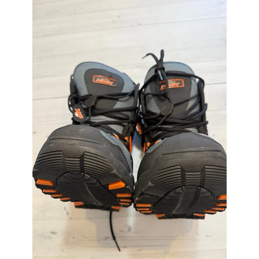 HMK Highmark 4 Snowmobile Boots Men's Size‎ 8 Black Orange